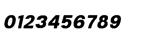RCL Sendigo Italic Black Font OTHER CHARS