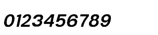 RCL Sendigo Italic Bold Font OTHER CHARS