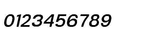 RCL Sendigo Italic Semi Bold Font OTHER CHARS