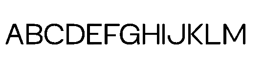 RCL Sendigo Regular Font UPPERCASE