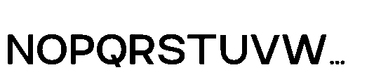 RCL Sendigo Semi Bold Font UPPERCASE