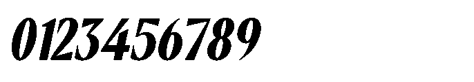 RCL Slicer Black Italic Font OTHER CHARS