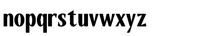 RCL Slicer Black Font LOWERCASE