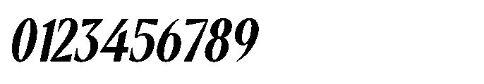 RCL Slicer Bold Italic Font OTHER CHARS