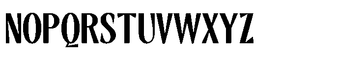 RCL Slicer Bold Font UPPERCASE