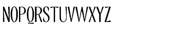 RCL Slicer Extra Light Font UPPERCASE