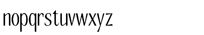RCL Slicer Extra Light Font LOWERCASE
