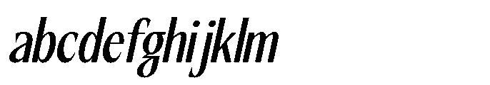 RCL Slicer Medium Italic FONT