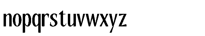 RCL Slicer Medium Font LOWERCASE
