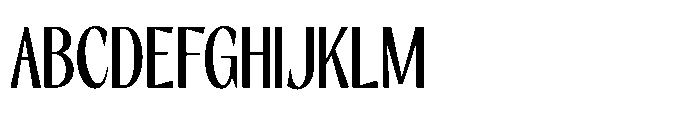 RCL Slicer Regular Font UPPERCASE