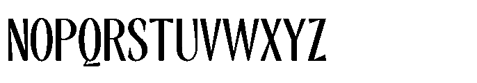 RCL Slicer Regular Font UPPERCASE