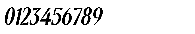 RCL Slicer Semi Bold Italic Font OTHER CHARS