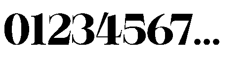 RCL Veluxa Serif Black Font OTHER CHARS