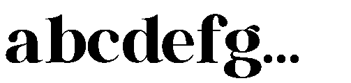 RCL Veluxa Serif Black FONT