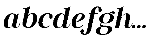 RCL Veluxa Serif Bold Italic FONT