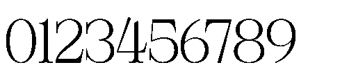 RCL Veluxa Serif Extra Light Font OTHER CHARS