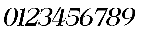 RCL Veluxa Serif Medium Italic Font OTHER CHARS