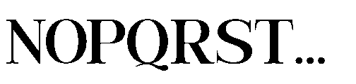 RCL Veluxa Serif Medium Font UPPERCASE