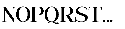 RCL Veluxa Serif Regular Font UPPERCASE
