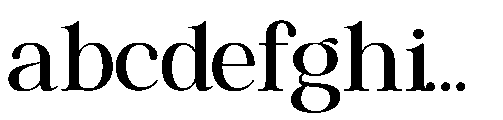 RCL Veluxa Serif Regular FONT