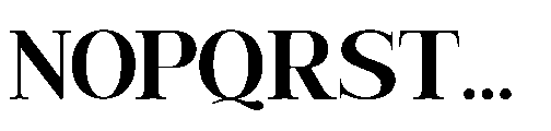 RCL Veluxa Serif Semi Bold Font UPPERCASE