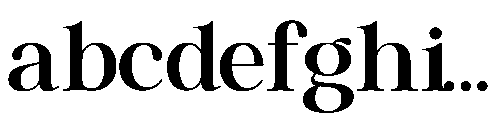 RCL Veluxa Serif Semi Bold FONT