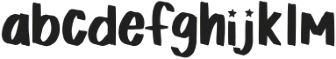 RD Its Magic otf (400) Font LOWERCASE