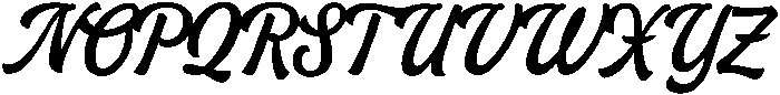 RD Landford Regular otf (400) Font UPPERCASE
