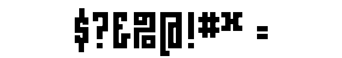 Receipt Bold Font OTHER CHARS