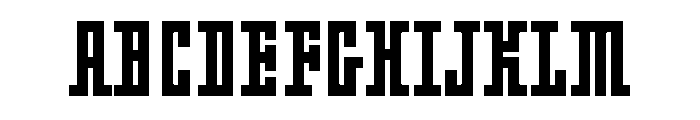 Receipt Bold Font UPPERCASE