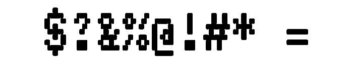 Receipt Narrow Font OTHER CHARS