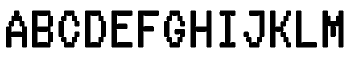 Receipt Narrow Font UPPERCASE