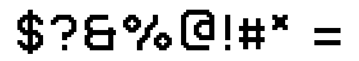 Receipt Regular Font OTHER CHARS