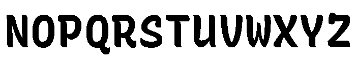 Recursive Mono Casual Static Bold Font UPPERCASE