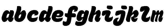 Recursive Mono Casual Static ExtraBlack Italic FONT