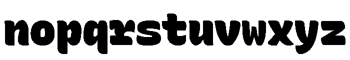 Recursive Mono Casual Static ExtraBlack Font LOWERCASE