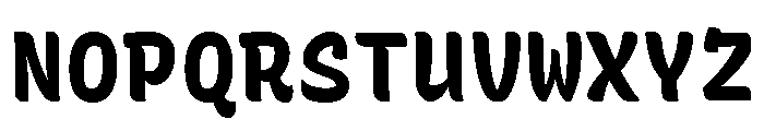 Recursive Mono Casual Static ExtraBold Font UPPERCASE