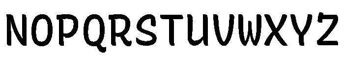 Recursive Mono Casual Static Medium Font UPPERCASE
