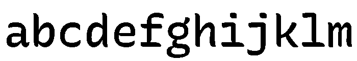 Recursive Mono Casual Static Medium FONT