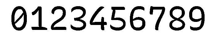 Recursive Mono Casual Static Regular Font OTHER CHARS