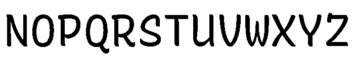 Recursive Mono Casual Static Regular Font UPPERCASE