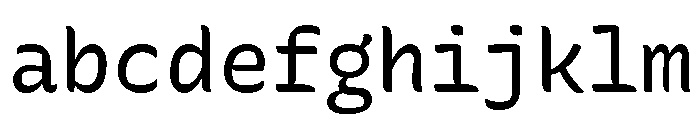 Recursive Mono Casual Static Regular FONT