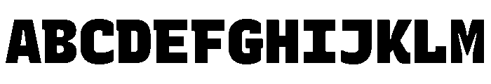 Recursive Mono Linear Static Black Font UPPERCASE