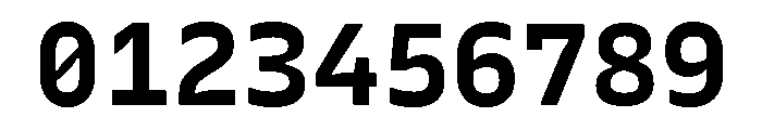 Recursive Mono Linear Static Bold Font OTHER CHARS