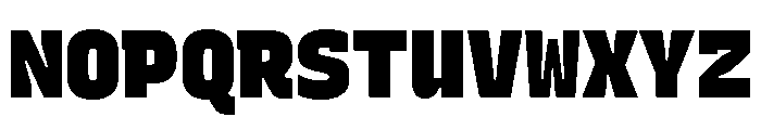 Recursive Mono Linear Static ExtraBlack Font UPPERCASE