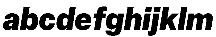 Recursive Mono Linear Static Heavy Italic FONT