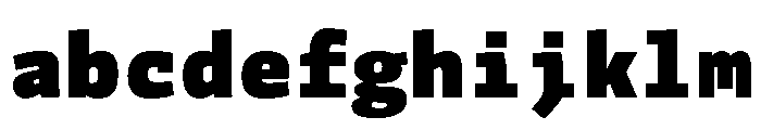 Recursive Mono Linear Static Heavy FONT