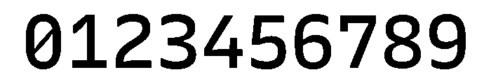 Recursive Mono Linear Static Medium Font OTHER CHARS