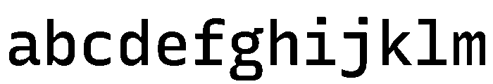 Recursive Mono Linear Static Medium FONT