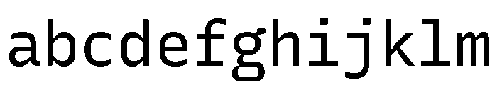 Recursive Mono Linear Static Regular FONT